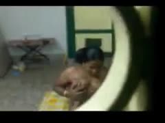I'm just watching my Indian neighbor have sex on the ground.